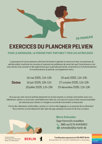 Exercices du plancher pelvien (PDF)