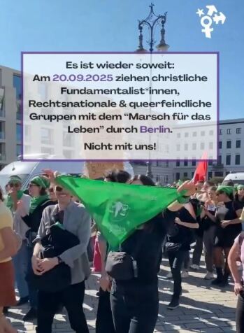 Zum Demo-Aufruf auf Instagram
