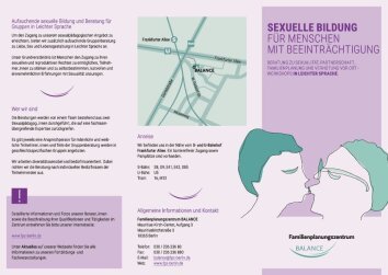 Flyer Aufsuchende Sexualpädagogik