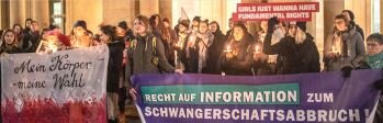 Kundgebung am 14.6.2019: Solidarität mit den angezeigten Ärzt_innen - für die Streichung des § 219a!