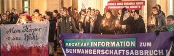 Kundgebung am 14.6.2019: Solidarität mit den angezeigten Ärzt_innen - für die Streichung des § 219a!