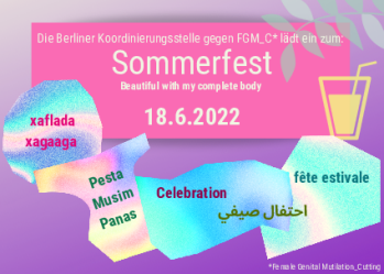 Sommerfest - Summer Party - Fête estivale der Koordinierungsstelle gegen FGM_C