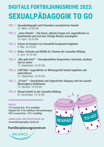 Sexpäd-to-go-Reihe 2023
